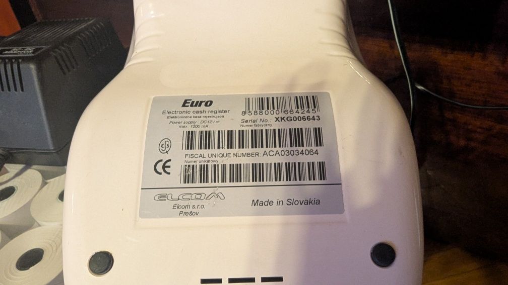 Kasa fiskalna Euro Elcom