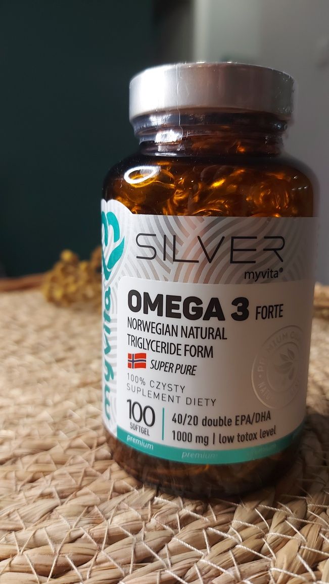 Suplement diety  MyVita Omega 3 FORTE 120 kapsułek