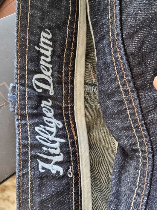 Tommy Jeans Hilfiger Denim ogrodniczki rybaczki retro styl NYC S M