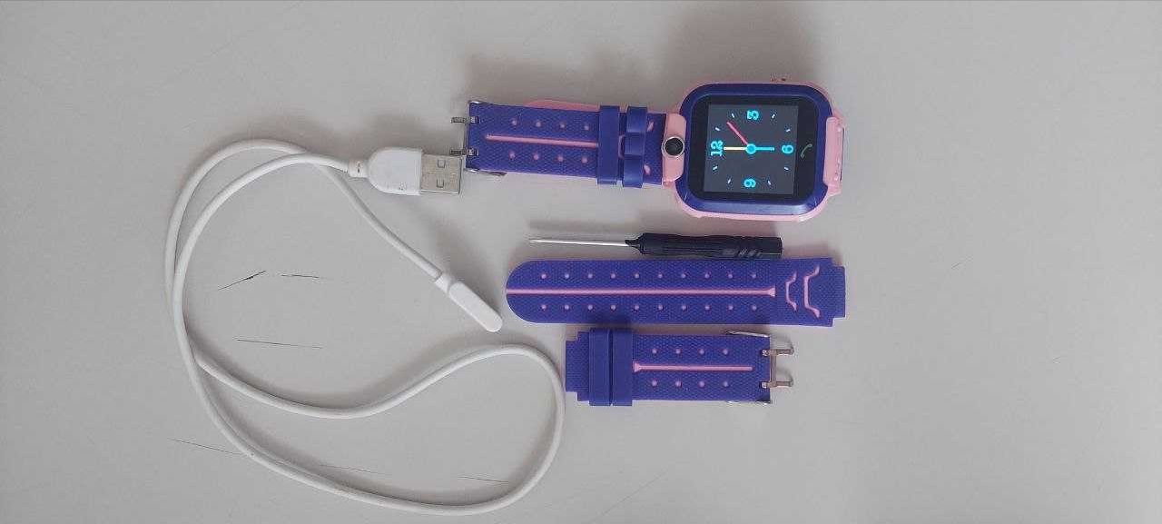 Детские смарт-часы AmiGo GO002 Swimming Camera WIFI Pink