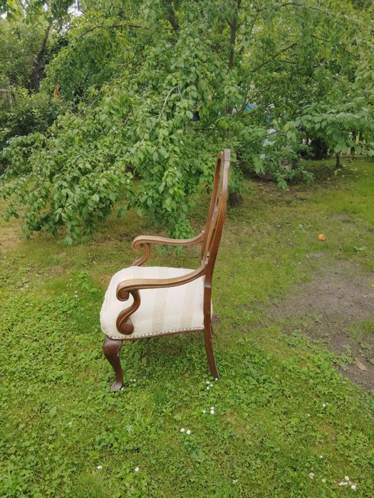 Krzesła "tronowe" w stylu ,, Ludwik,,