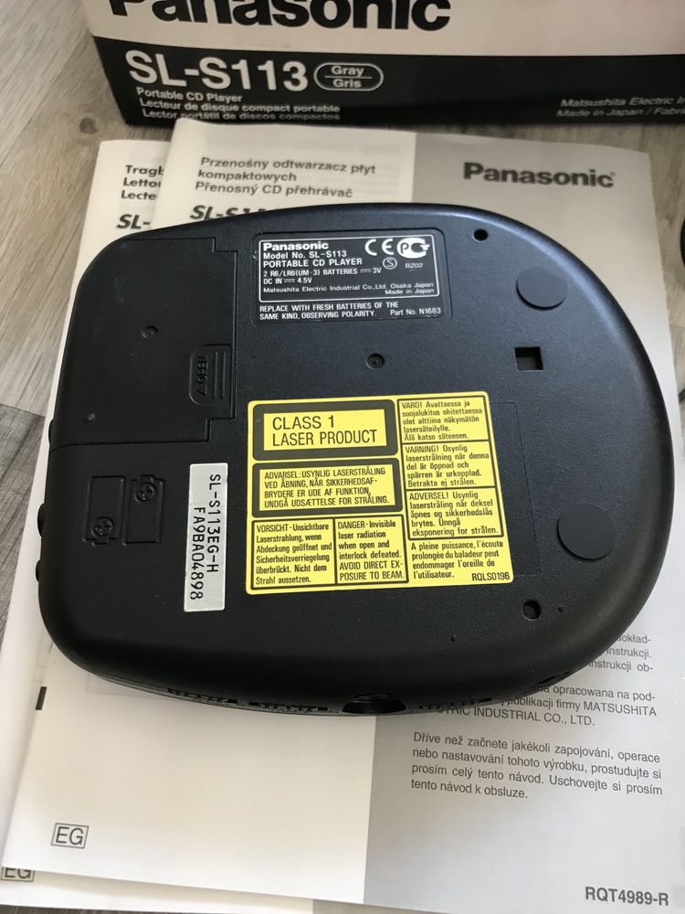 CD плеер/player Panasonic SL-S113