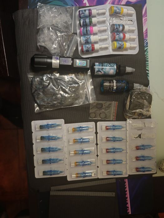 Máquina de tatuagem Posseidon + impressora de tatuagem