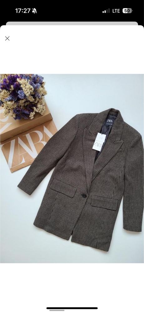 Піджак zara вовна
