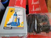 Macaco Hidráulico 2Tn e Compressor de Ar 250psi