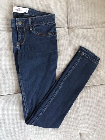 Spodnie jeansy HOLLISTER W24 L29 Skinny Rurki XS bdb