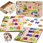Puzzle alfabet zwierzat. PuzzleOK