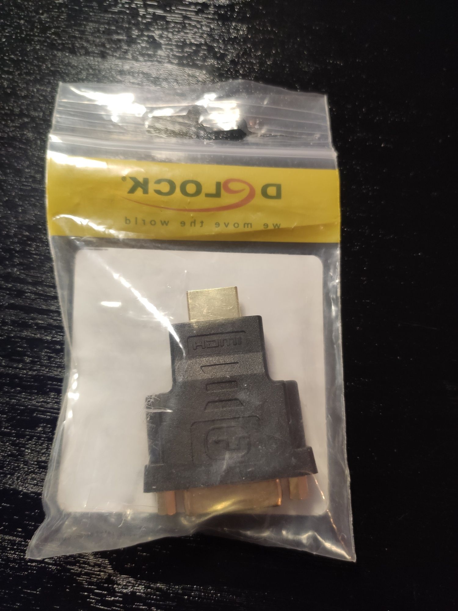 Адаптер HDMI-A на DVI (папа-мама)