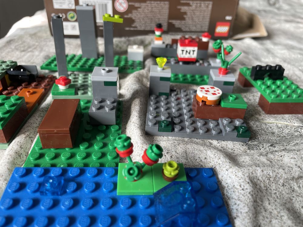 Lego Minecraft - różne elementy / zestaw niepełny