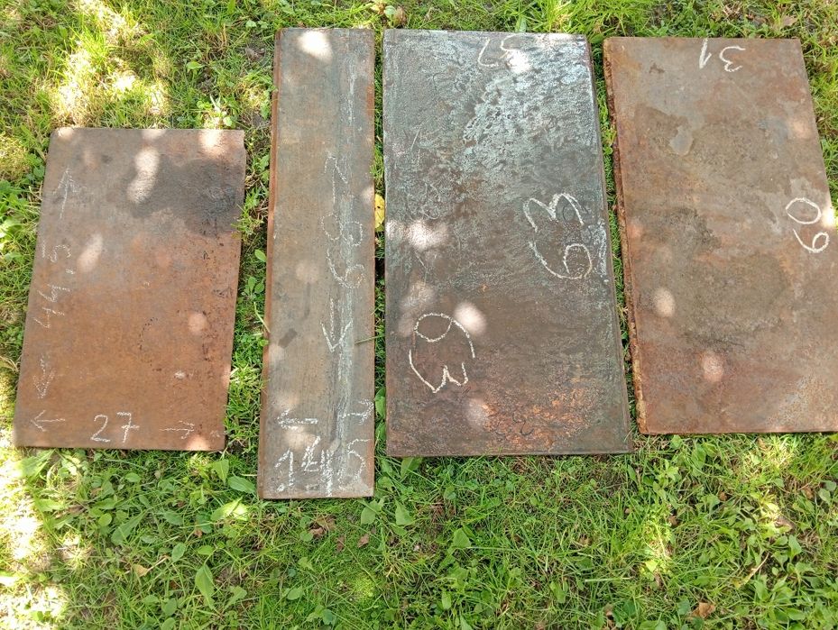 Blachy ruszta fajerki