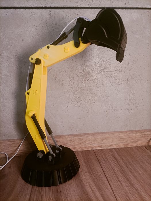 Lampka biurkowa Koparka dedykowana najmłodszym