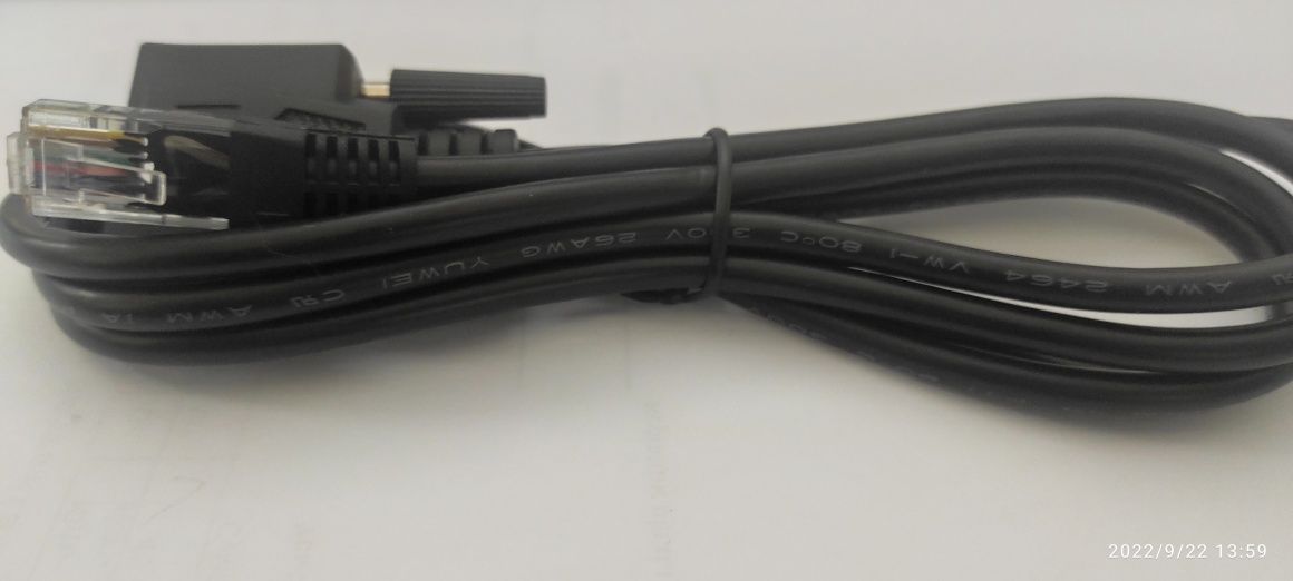 Кабель rj45- vga 9pin rs232