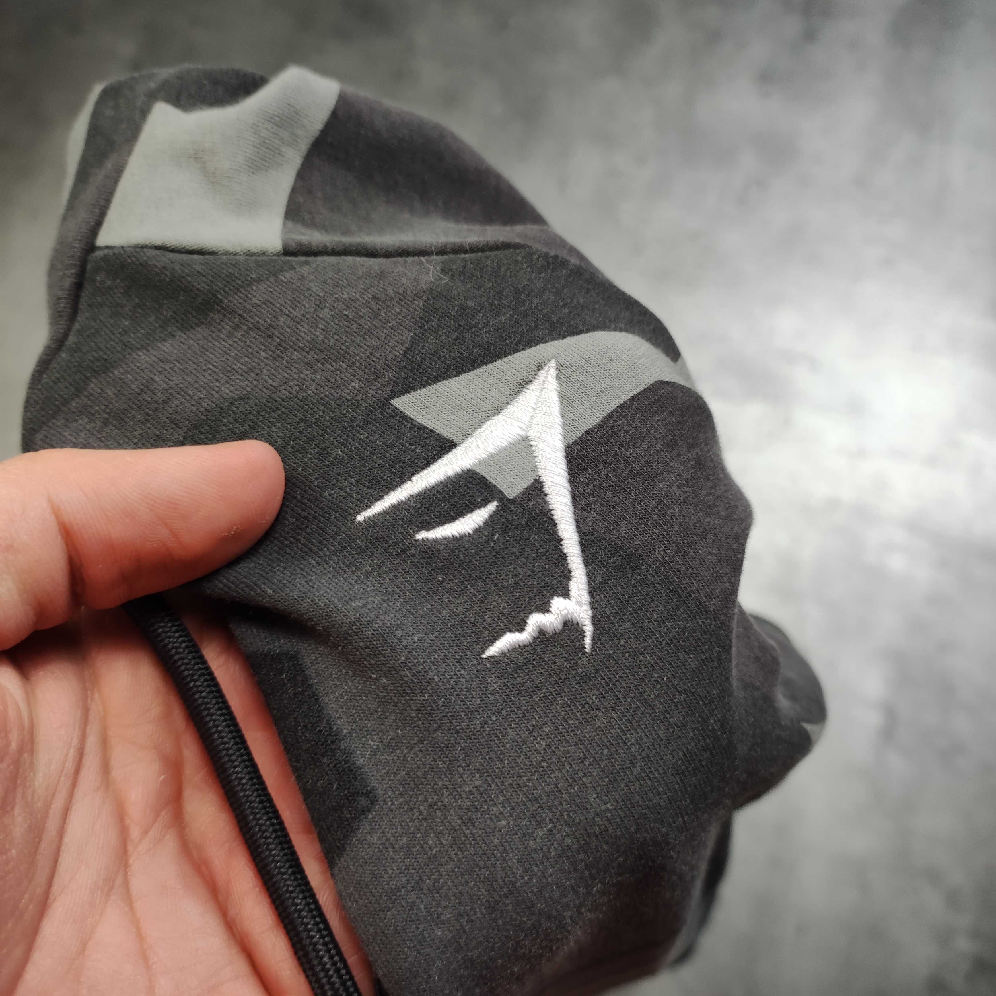 MĘSKA Bluza Sportowa z Kapturem Hoodie Moro Camo GymShark Siłownia