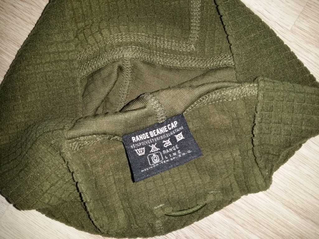 Czapka Helikon Range Beanie Grid Fleece Olive Green