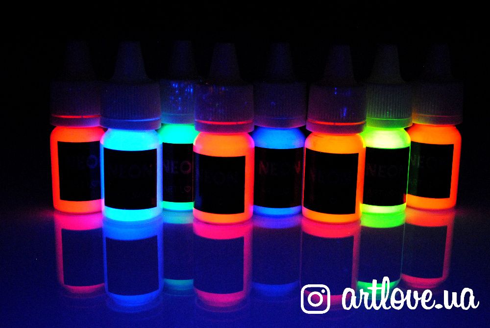 NEON-флуоресцентные красители пигменты для эпоксидной смолы
