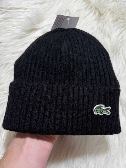 Шапка Lacoste | Зимова Шапка Лакоста | Зимняя Шапка Лакост