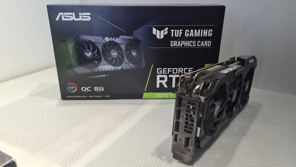 Placa Gráfica Asus RTX 3070 TI Tuf Gaming OC 8GB