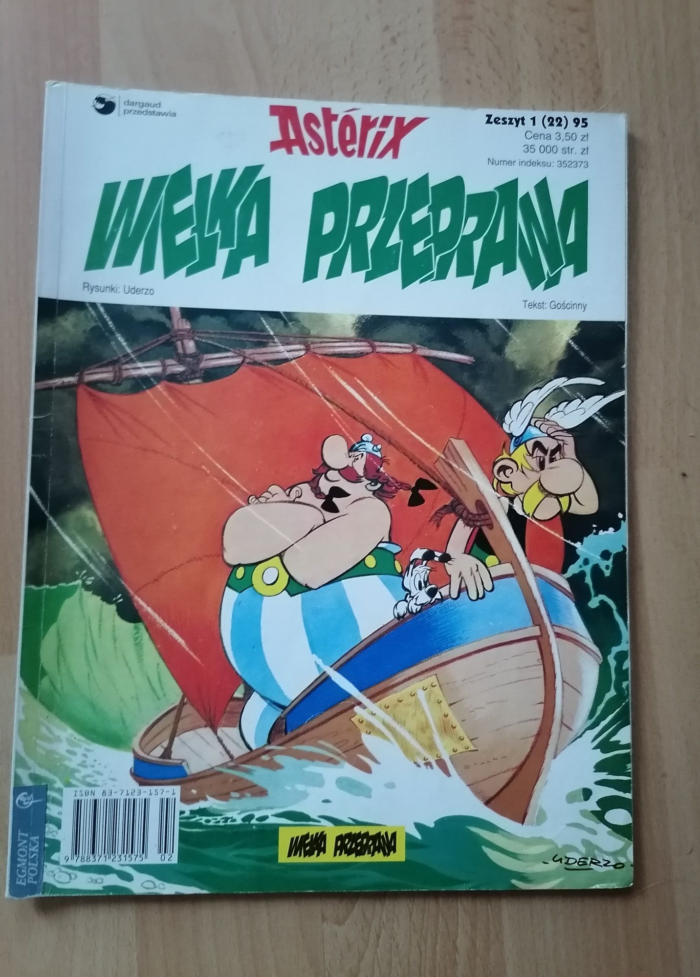 Asterix Wielka Przeprawa  zeszyt 1 (22) 95