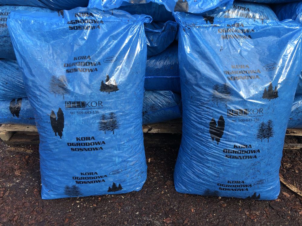 Kora Sosnowa 120l od Producenta 2-5cm