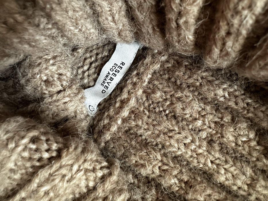 Reserved sweter golf w warkocze 40