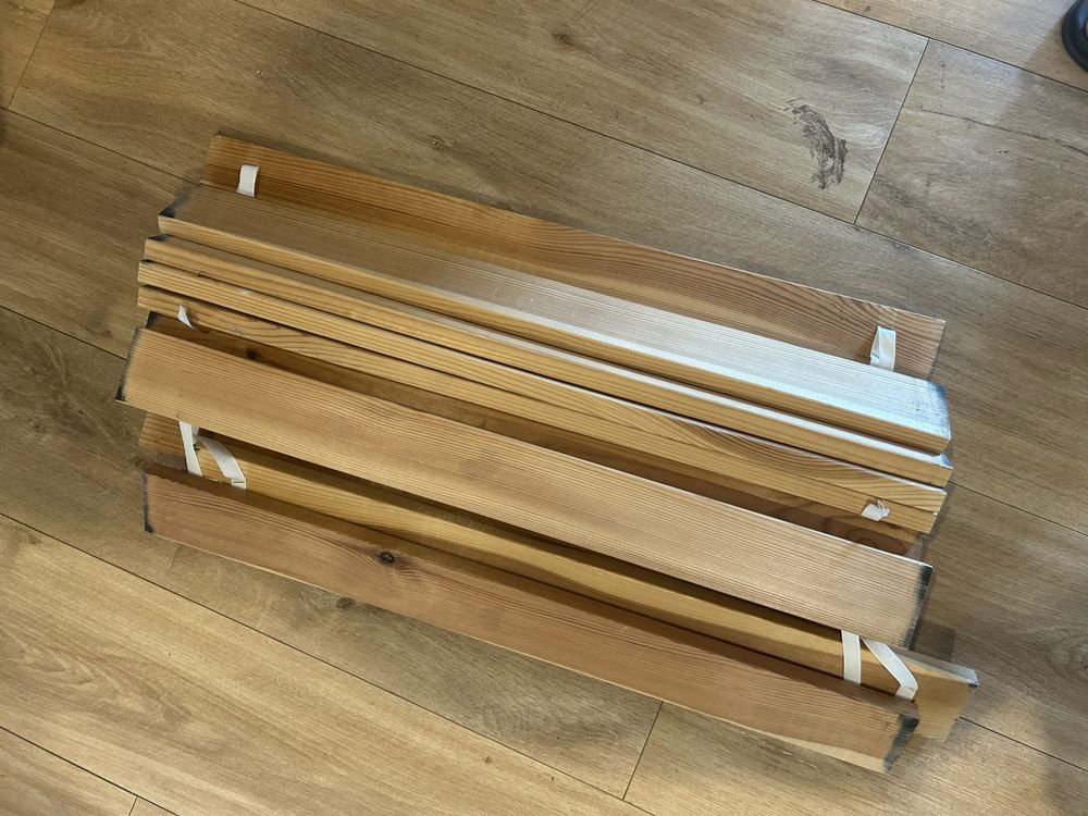 Sprzedam białe łożko dziecięce Ikea Kritter 70x160