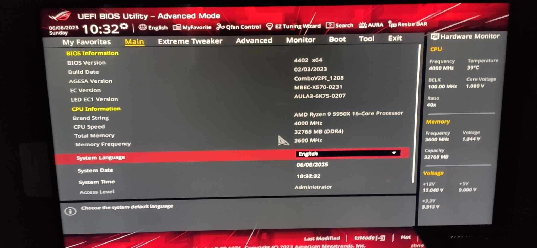Komputer Gamingowy Ryzen 9 5950x (bez GPU)