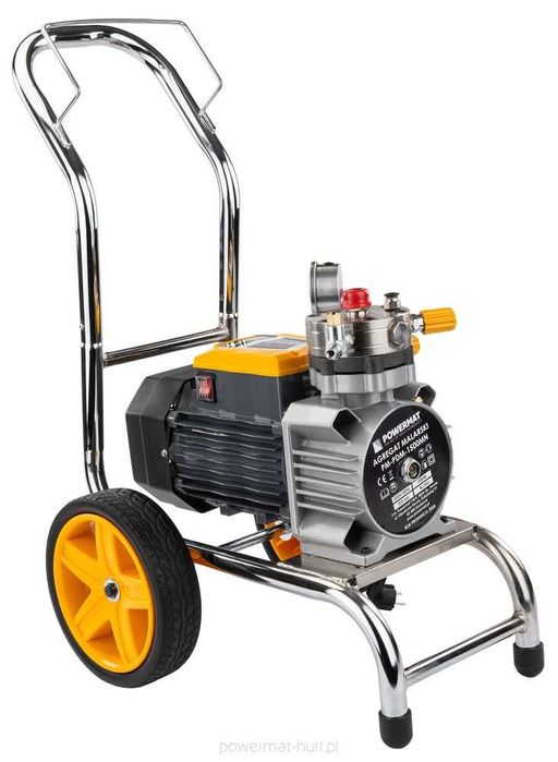 Agregat malarski pistolet hydrodynamiczny 1500W wąż 15m 225bar 3xdysza