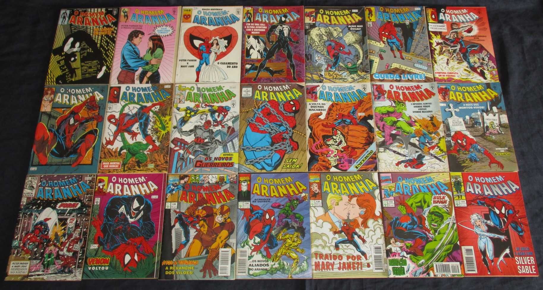 Livros BD Homem Aranha Marvel Abril 1984 BR