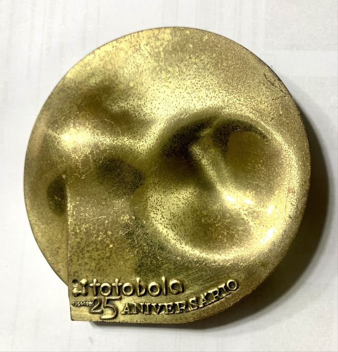 Medalha comemorativa 25 anos totobola