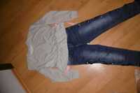 Jeansy+bluza rozm.S
25 zł