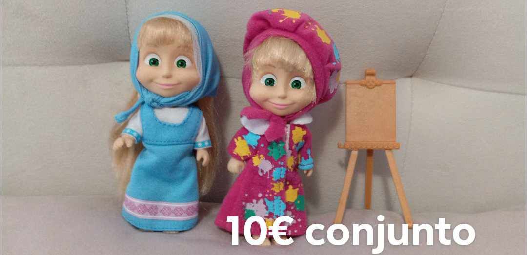 Várias Masha e o urso...