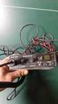 Cb radio z anteną.
