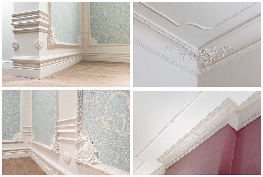 Производство изделия из гипса любой сложности,карнизы,молдинги,плинтус