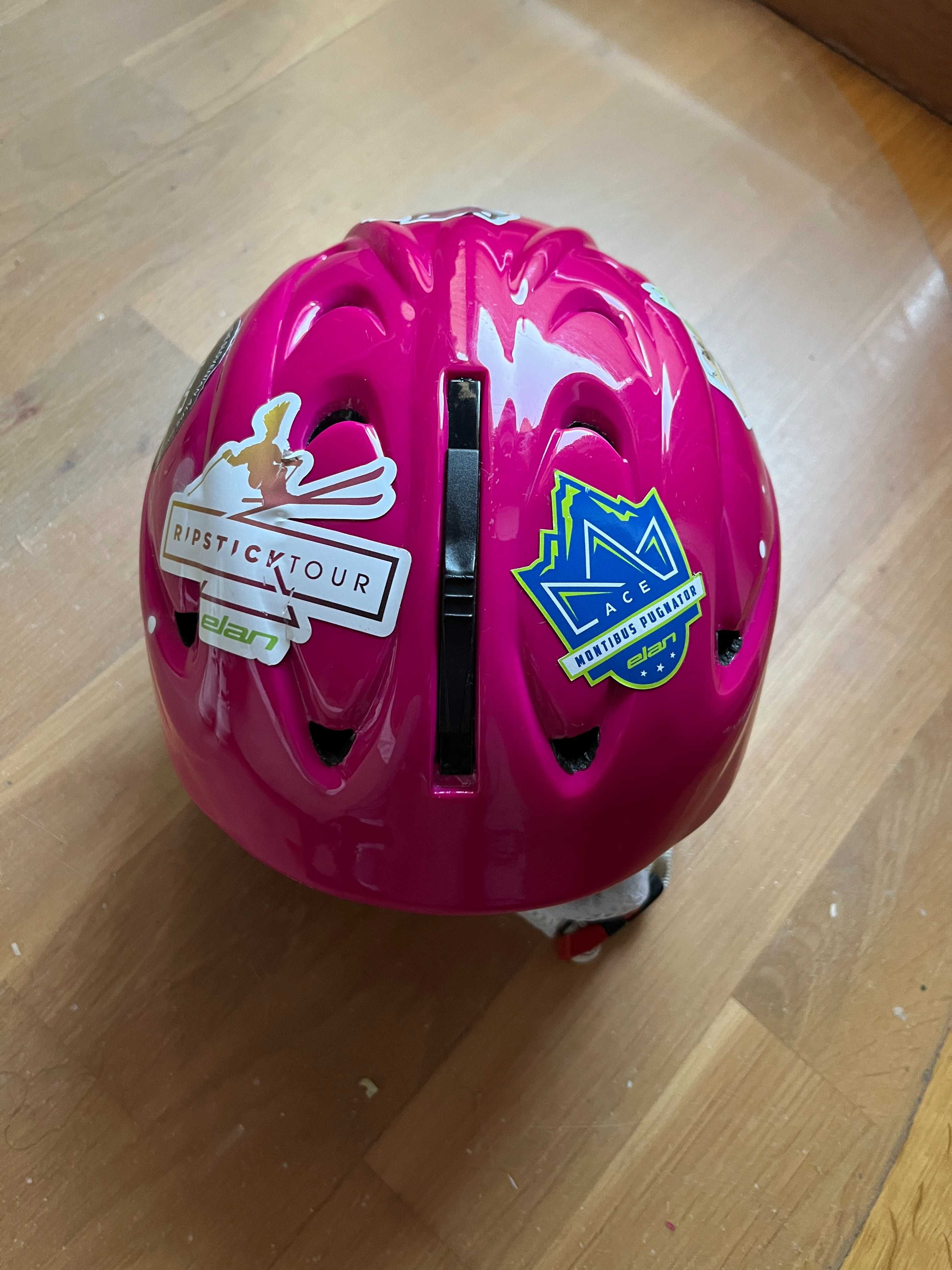 Kask Narciarski Dziecięcy + Gogle Carrera (48-52cm)