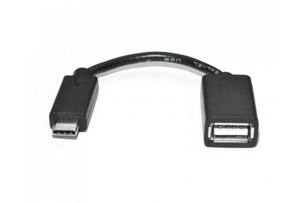 REAL EL USB OTG Type-C підключення флешки до телефону
