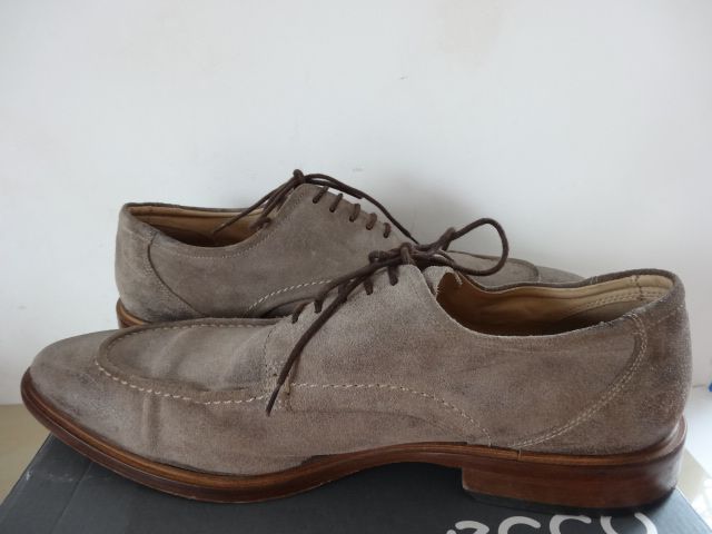 Buty Ecco roz. 45 SKÓRA Półbuty Pantofle