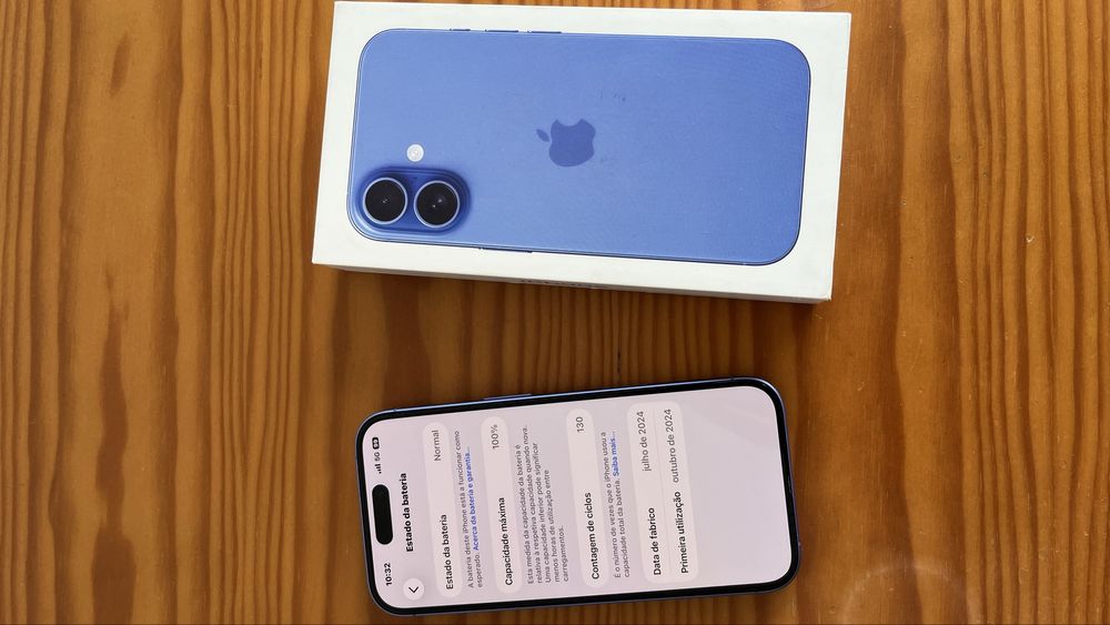 Iphone 16 Azul - 128g