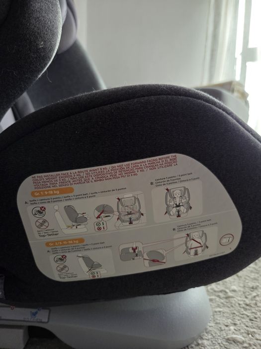 Cadeira auto ZY Safe – excelente estado!


---

Cadeira auto ZY Safe –