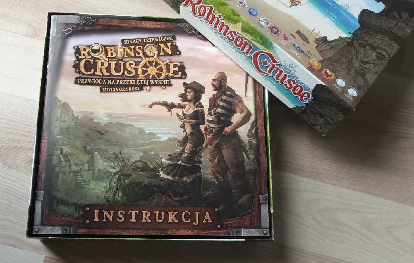 Gra planszowa Robinson Crusoe Przygoda na przeklętej wyspie, gratis