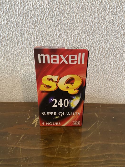 Cassete VHS em branco