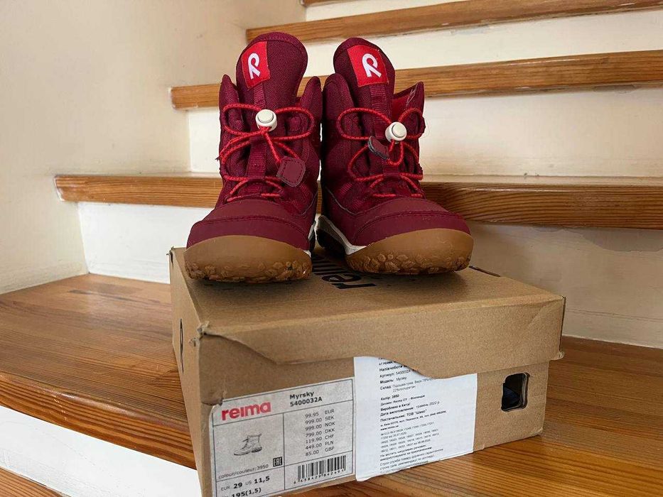 Зимові Черевики Reima Myrsky (29 розмір)
