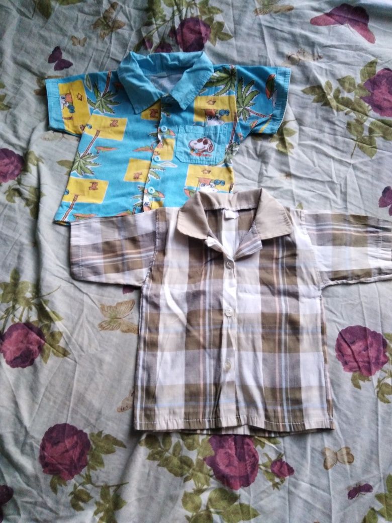 Сорочка рубашка для хлопчика 1-2 роки