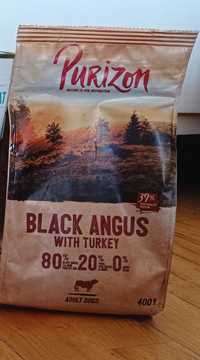 Purizon Adult, wołowina Black-Angus i indyk, bez zbóż 400 g karma dla