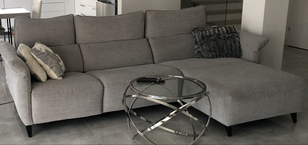 Kanapa narożnik Chellenger z funkcja relax