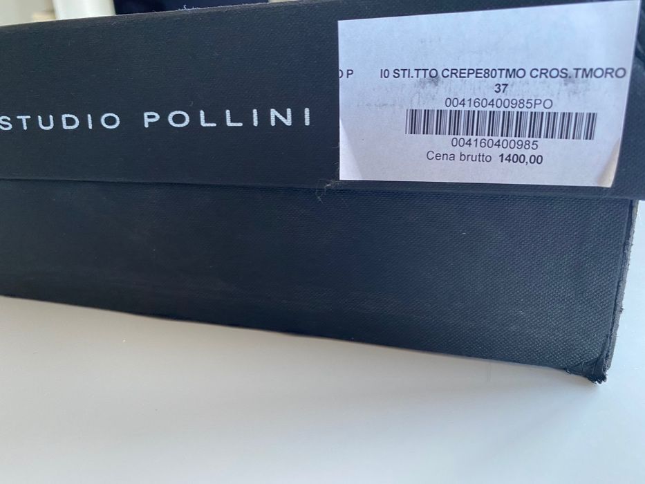 buty botki wysokie Studio Pollini rozmiar 37