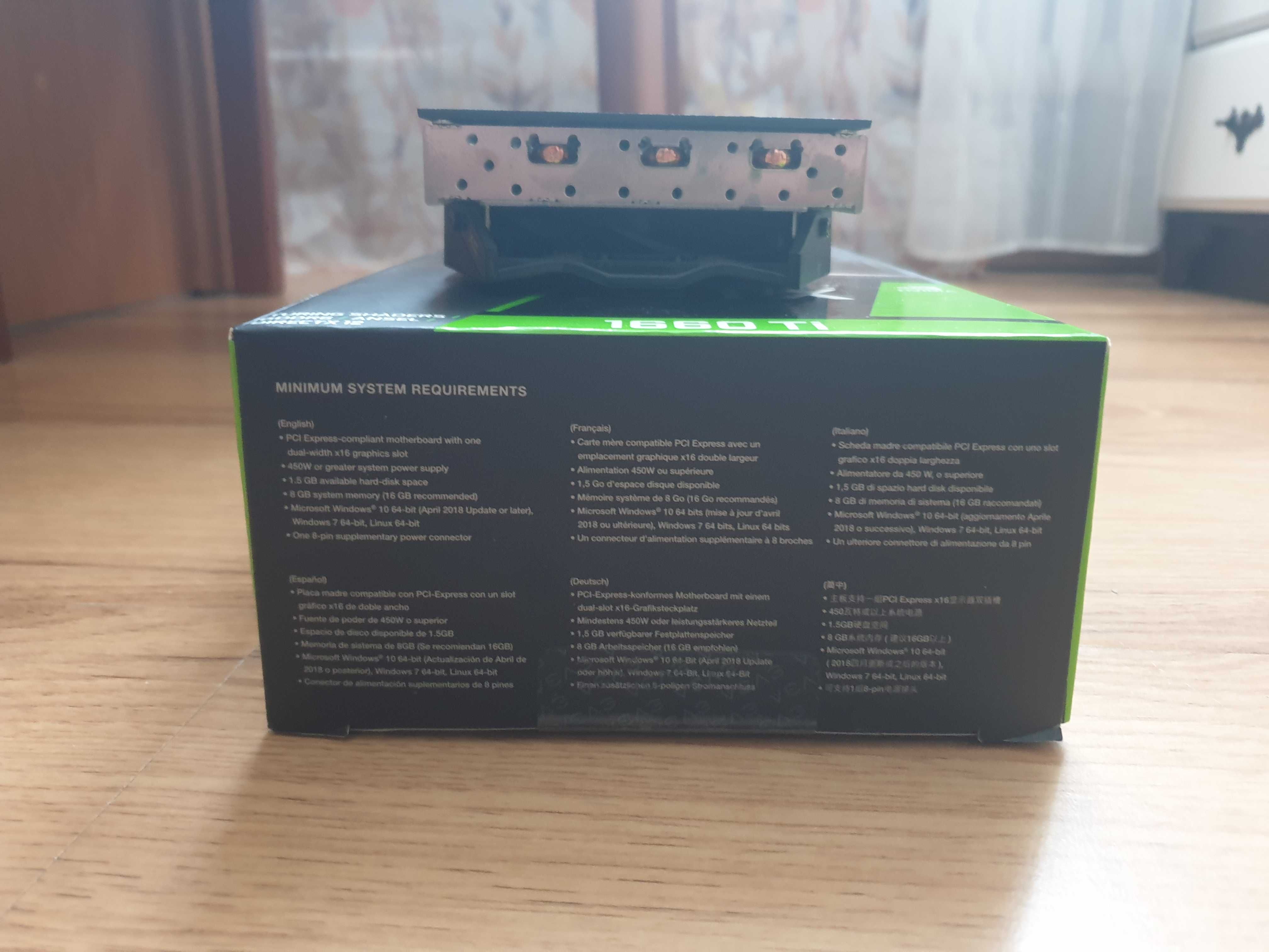 karta graficzna EVGA GeForce GTX 1660Ti OC XC ULTRA 6GB DDR6 + PUDEŁKO