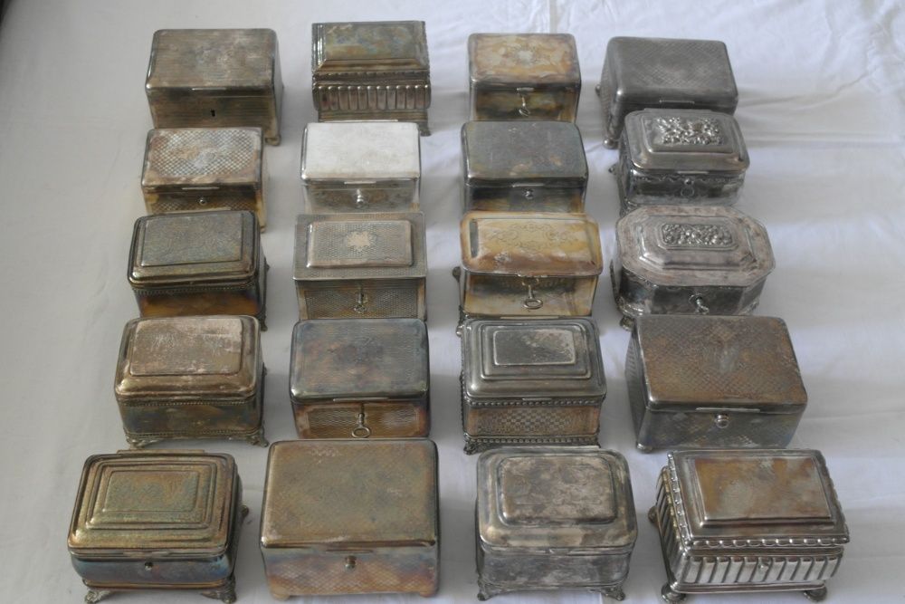 Cukiernice platerowane Norblin Fraget Warszawa