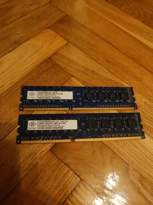 Pamięć RAM Nanya 4GB (2x2GB) DDR3 1333MHz CL9 PC3-10600U