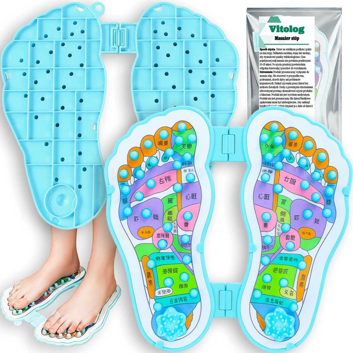 Masażer Stóp z Kolcami Masującymi Mata do Akupresura Sensoryczna
