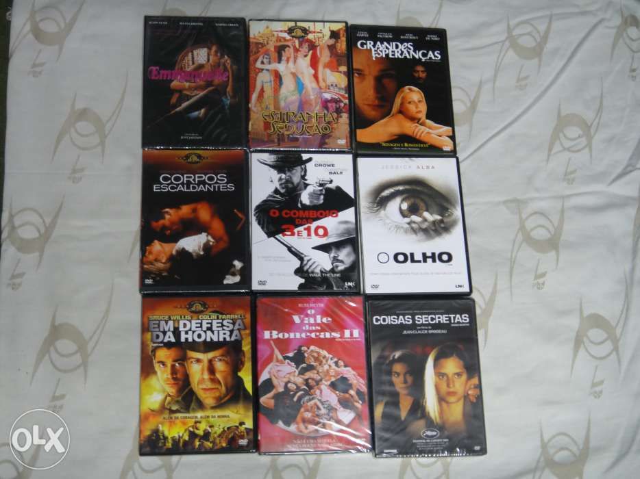 Lote Filmes em DVD